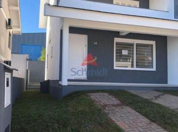 Casa · 135m² · 3 Quartos · 2 Vagas · Residencial Schneider - Casa à venda, 135 m² por R$ 649.700,00 - Rondônia - Novo Hamburgo/RS