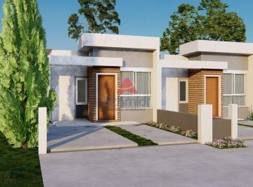 Casa · 74m² · 2 Quartos · 2 Vagas · Casa com 2 dormitórios à venda, 74 m² por R$ 349.000,00 - Feitoria - São Leopoldo/RS