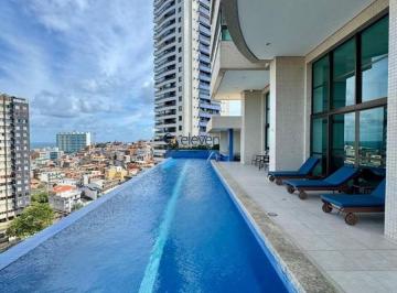Apartamento de 1 quarto, Salvador · STUDIO BELÍSSIMO, VISTA MAR, TODO REFORMADO, RIO VERMELHO, PORTEIRA FECHADA, ANDAR ALTO EM EDIFÍCIO