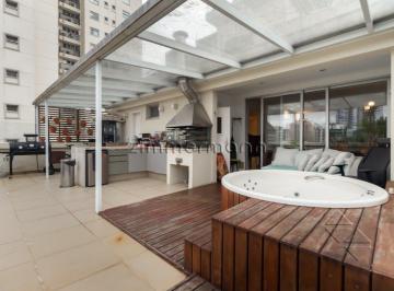 Apartamento · 191m² · 2 Quartos · 3 Vagas · COBERTURA DUPLEX CAMPO BELO 2 DORMITÓRIOS  1 SUÍTE 3 VAGAS