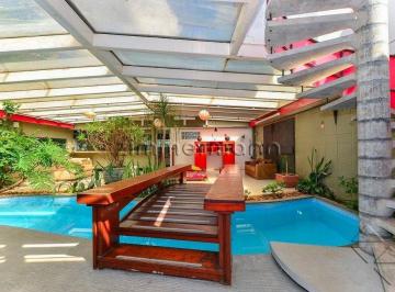 Casa · 367m² · 3 Quartos · 4 Vagas · CASA TERREA NO BROOKLIN DE 3 DORMITÓRIOS E PISCINA