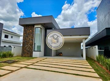 Foto 01 · Casa Térrea Condomínio Ibi Aram II, Itupeva região Jundiaí, 3 suítes, piscina, terreno 384 m², anali