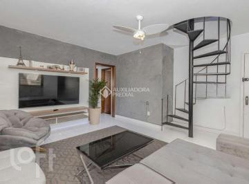 Apartamento · 125m² · 2 Quartos · 1 Vaga · Cobertura de 2 dormitórios e uma vaga no Bairro Cristal