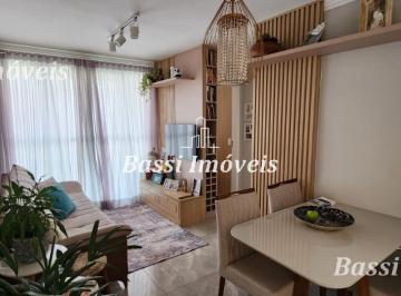 Apartamento · 2 Quartos · 1 Vaga · Apartamento à venda em Mogi Guaçu-SP, Condomínio Portal Jardim das Zínias: 2 quartos, 1 suíte, 2 sal