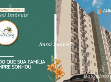 Apartamento · 2 Quartos · Apartamentos à venda em Mogi Mirim-SP, bairro Santa Cruz, 2 quartos, 2 salas, 1 banheiro,