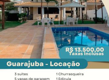 Casa de 5 quartos, Camaçari · Linda casa em condomínio Guarajuba - Locação - 3 suítes, Piscina, Churrasqueira acesso a praia.