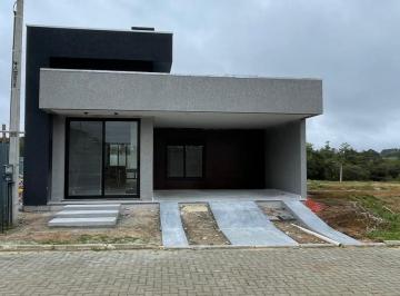 Casa · 115m² · 3 Quartos · 2 Vagas · Casa em condomínio com 3 dormitórios, 2 suítes, churrasqueira, lareira e 2 vagas