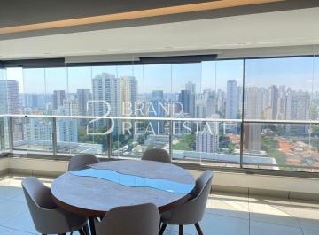 Apartamento · 128m² · 3 Quartos · 3 Vagas · Apartamento pra locação, Habitarte Brooklin, 128m², 3 suítes, varanda gourmet