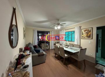 Casa · 135m² · 3 Quartos · 3 Vagas · Sobrado à Venda - 3 dormitórios | Parque Flamengo - Guarulhos