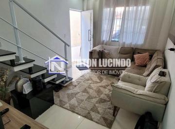 Casa · 64m² · 2 Quartos · 4 Vagas · Sobrado com 2 quartos, Balneário Maracanã, Praia Grande - R$ 480 mil, Cod: 11353