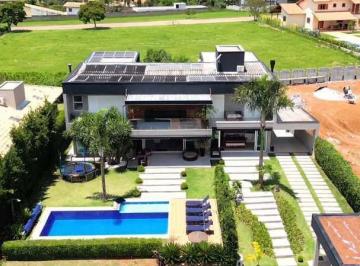 Casa · 527m² · 5 Quartos · 6 Vagas · Mansão mobiliada na Represa|Cond.Porto das laranjeiras Piracaia