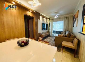 d0bdc5f1c937ea21530ce3f0f23e5f995e951690 · Apartamento com 2 dormitórios à venda, 76 m² por R$ 700.000,00 - Vila Guilhermina - Praia Grande/SP