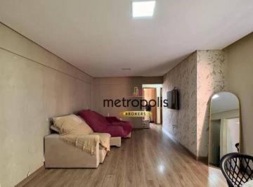 Sala  de estar · Apartamento com 3 dormitórios à venda, 99 m² por R$ 680.000,00 - Campestre - Santo André/SP