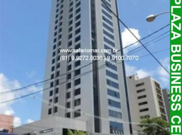 Foto 01 · Sala à venda em Recife-PE, Ilha do Leite: 2 banheiros, 2 vagas, 67 m² - THE PLAZA BUSINESS CENTER
