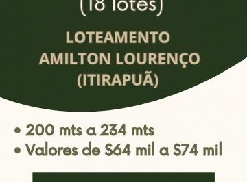 Foto 01 · Terrenos à venda no loteamento Amilton Lourenço.