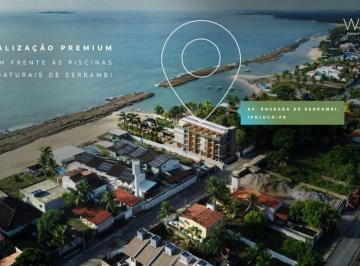 Apartamento de 1 quarto, Ipojuca · Studio beira-mar em serrambi