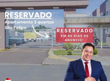 Apartamento de 3 quartos, Pinhais · Apartamento térreo 3 quartos, 1 vaga - Pinhais
