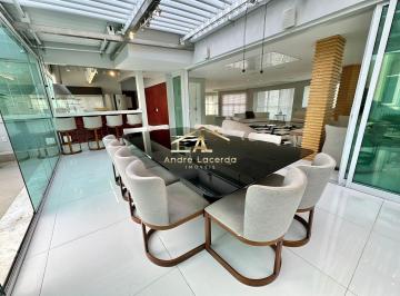 Apartamento · 520m² · 3 Quartos · 10 Vagas · Alto Padrão - Apartamento Cobertura Duplex - Totalmente Mobiliada - Anália Franco