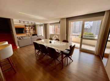 Apartamento · 156m² · 3 Quartos · 2 Vagas · Cobertura triplex mobiliada à venda no Panazzolo
