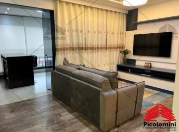 Foto 01 · Apartamento de 85m² a venda no Tatuapé, 250m Metrô Carrão, 2 suítes, varanda, lazer completo. Portei