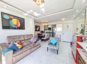 Apartamento · 76m² · 3 Quartos · 2 Vagas · Apartamento mobiliado com 76m² ,3 Dormitórios sendo 1 suíte, cozinha com churrasqueira e lavanderia,