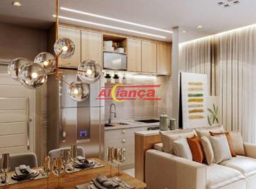 Apartamento · 46m² · 2 Quartos · 1 Vaga · Apartamento 45m², 2 quartos com varanda gourmet no Macedo