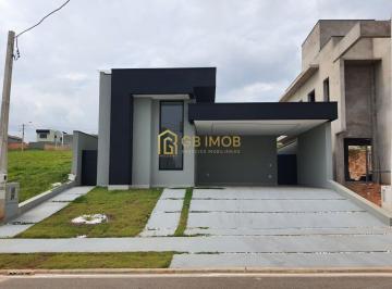 Casa · 191m² · 4 Quartos · 2 Vagas · Villagio Azzure - Casa térrea nova para VENDA ou LOCAÇÃO - GB8702