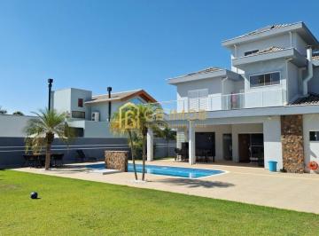 Casa · 336m² · 5 Quartos · 6 Vagas · Sobrado novo com 05 dormitórios no Residencial dos Lagos Itupeva