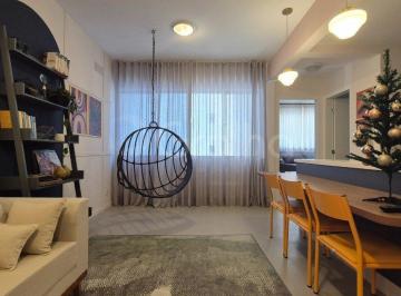 01-living · Apartamento de 1 dormitorio a venda reformado e mobiliado no centro