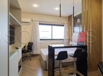 Apartamento · 23m² · 1 Quarto · 1 Vaga · Flat para locação com excelente localização localizado na Rua Vergueiro e próximo a Av. Paulista.