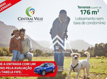 a30005260d4c985725ab5cde82469b0883591883 · Terreno à venda, 176 m² por R$ 343.382 - Loteamento Central Ville - Atibaia/SP