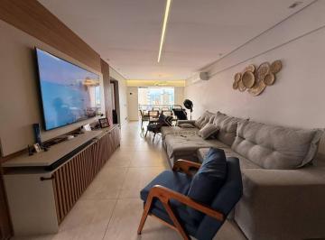 Sala · Apartamento com 3 dormitórios à venda, 124 m² por R$ 900.000,00 - Tupi - Praia Grande/SP