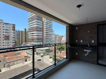 Varanda Gourmet · Apartamento com 2 suítes à venda, 87 m² por R$ 744.537 - Vila Guilhermina - Praia Grande/SP