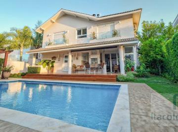 24f47707eeb142f7479332313f2b843f95483332 · Casa com 4 dormitórios para alugar, 518 m² por R$ 44.584,00/mês - Residencial Três (Tamboré) - Santa