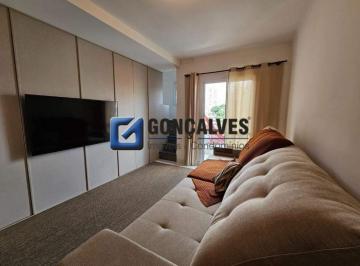 Apartamento · 115m² · 2 Quartos · 2 Vagas · Apartamento Duplex no Campestre, Santo André – 2 Dorms, Mobiliado, com Piscina