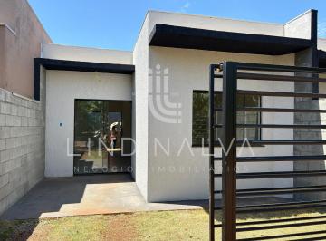 Casa · 50m² · 2 Quartos · 1 Vaga · Casa Recém - Construída no Parque da Lagoa - Região do Três Lagoas