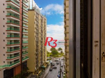 Na quadra da praia · Apartamento com 2 dormitórios à venda, 86 m² por R$ 600.000,00 - Aparecida - Santos/SP
