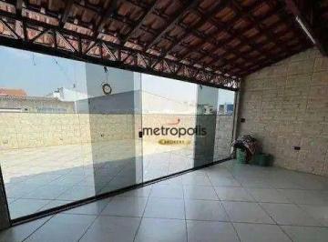 Cobertura · Cobertura com 3 dormitórios à venda, 164 m² por R$ 680.000,00 - Vila Camilópolis - Santo André/SP
