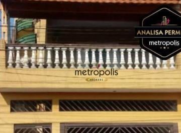 varanda · Casa com 6 dormitórios à venda, 200 m² por R$ 400.000,00 - Jardim Aclimação - Santo André/SP