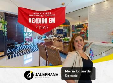 Apartamento de 3 quartos, Águas Claras · QUADRA 205 - 3 QUARTOS - REFORMADO - GREEN TOWERS CONDOMÍNIO RESORT