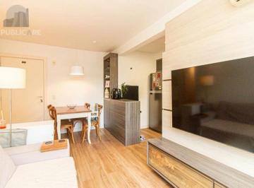 Apartamento · 57m² · 2 Quartos · 1 Vaga · Apartamento à venda com 2 dormitórios, sacada e vaga no Morro Santana.