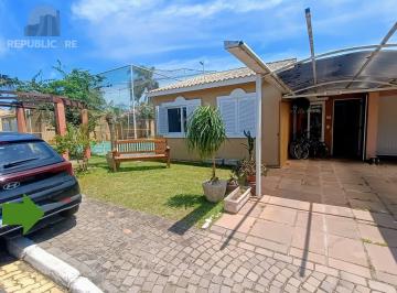 Casa · 117m² · 3 Quartos · 3 Vagas · LINDA CASA EM CONDOMÍNIO EM CANOAS - QUITADA