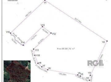 Rural · 66982m² · Area 6,69ha | Bairro Belem Velho