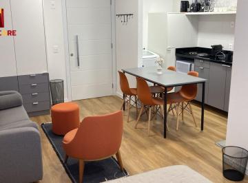 Apartamento · 43m² · 1 Quarto · 1 Vaga · Apartamento térreo garden com 1 dormitório, 1 suíte, 1 vaga de garagem