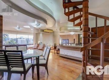 Apartamento · 272m² · 3 Quartos · 3 Vagas · Cobertura Semimobiliada,3 dorm e 3 vagas e elevador no Jardim Lindóia