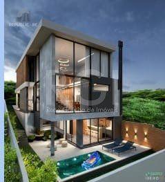 Casa · 244m² · 3 Quartos · 2 Vagas · Casa Condominio para Venda - 244m², 3 dormitórios, sendo 3 suites, 2 vagas - Cen