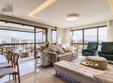 sala · Apartamento de 3 quartos, 3 suítes e 2 vagas de garagem Higienópolis em POA
