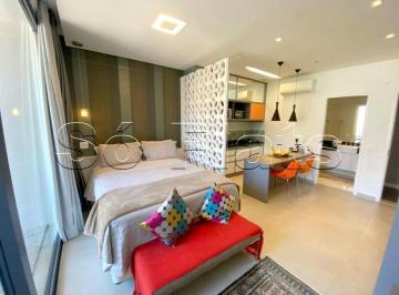 Apartamento · 35m² · 1 Quarto · 1 Vaga · Lindo e moderno, melhor definição do FL Residence, Flat na Vila Olímpia. Com entrada imediata.
