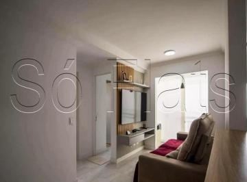 Apartamento · 55m² · 2 Quartos · 1 Vaga · Apartamento mobiliado 2 dormitórios com suíte e vaga no Morumbi