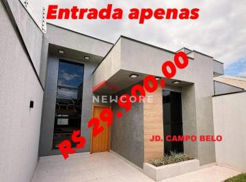 Casa · 65m² · 3 Quartos · 1 Vaga · Casa em Rua Pioneiro Olindo Alcini - Jardim Campo Belo - Maringá/PR